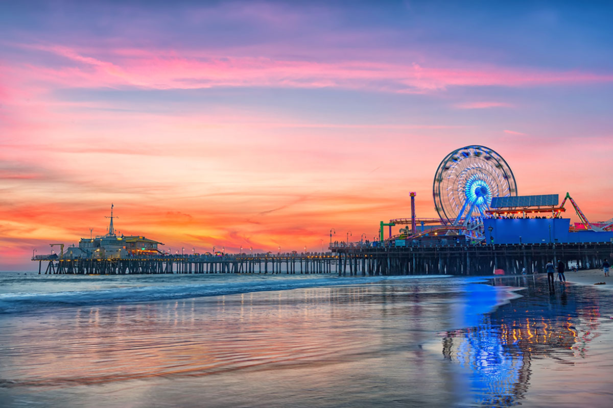 Santa Monica, Hollywood & Beverly Hills Open Bus Tour